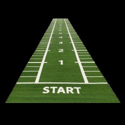 LMX1374.GREEN Sprinttrack 2 x 15m - Green