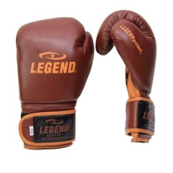 Bokshandschoenen Bruin powerfit Protect - Maat: 10oz