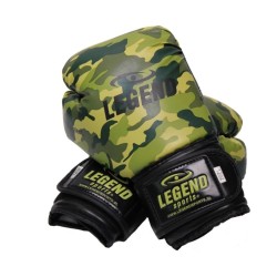 Bokshandschoenen Camo Army powerfit Protect - Maat: 10oz
