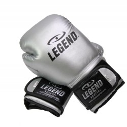 Bokshandschoenen Zilver powerfit  Protect - Maat: 10oz