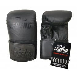 Leren zakhandschoenen voor op de bokszak - Maat: S