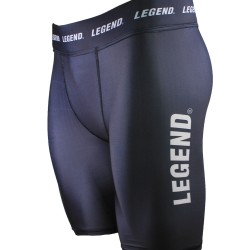 Legend DryFit short Zwart/Wit - Maat: L