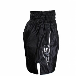 Kickboks broekje legend lang model zilver - Maat: L