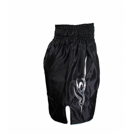 Kickboks broekje legend lang model zilver - Maat: M