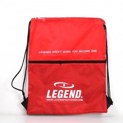 Handige sporttas met vakje Rood