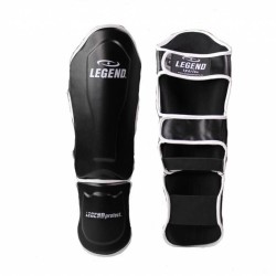 Scheenbeschermers Legend Best zwart/wit - Maat: L