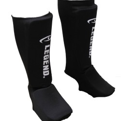 Scheenbeschermers Legend Easy  Zwart - Maat: XXS