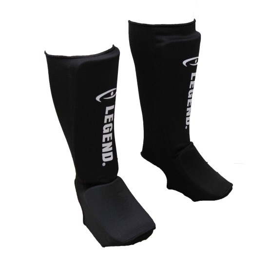 Scheenbeschermers Legend Easy  Zwart - Maat: XXS