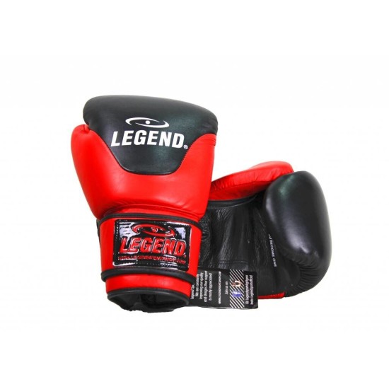 Leren Bokshandschoenen Legend Thai series Rood - Maat: 14oz
