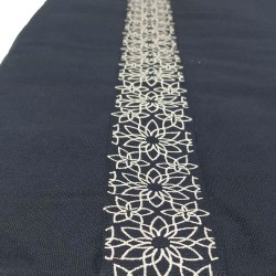 Meditatieset met  Kussen Halve Maan Marineblauw