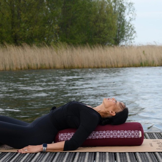 Yoga Bolster Kastanjebruin